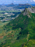 Central Mauritius from La Pouce  Plaines Wilhelms  Mauritius