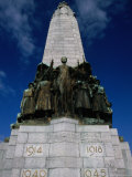 War Memorial Outside Palace of Justice  Brussels  Belgium