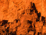 Abandoned Tellem Cliff Dwellings  Banani  Mali
