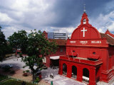Exterior Christ Church  Melaka  Malaysia