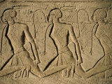 Images of Nubians at Temple Built During the Graeco-Roman Period  Kom Ombo  Egypt