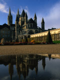 Abbeye Aux Hommes  or Abbey for Men  and Eglise St Etienne  Caen  France