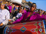 Wedding Musicians on Parade in Selong  Indonesia