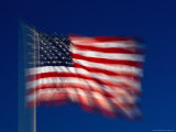 Flag of the United States of America  San Francisco  California  USA