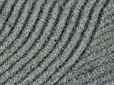 Raked Gravel Garden of Golden Temple  Kinkaku-Ji  Kyoto  Japan