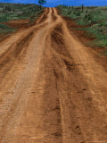 Dirt Road on Easter Island  Chile