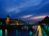 Conciergerie on River Seine  Originally Built as Royal Palace in 14th Century  Paris  France