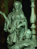 Sepulchral Monument to Bishop Jb De Castillon in Cathedral St Salvator  Bruges  Belgium