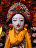 Dewi Sri  Rice Goddess  Adorns Temple Decorations in Guang  Indonesia