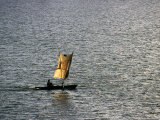 Sailing Pirogue in Mozambique Channel  Antsiranana  Madagascar