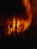 Standing Buddha Statues at Tham Phum Caves  Pak Ou Caves (Mouth of the Ou)  Luang Prabang  Laos