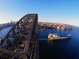 Panorama of Sydney Harbour Bridge Taken from Pylon  Sydney  Australia
