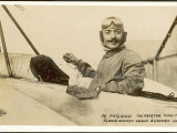 Adolphe Pegoud  French Aviator Noted for His Daring Aerobatics Including Looping the Loop