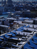 City Rooftops Seen from Chiesa Di Santa Maria Della Salute  Venice  Italy