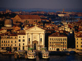 Chiesa Della Pieta Seen from Belfry of Chiesa De San Giorgio Maggiore  Venice  Italy