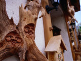 Carvings Outside Woodcarving Shop in Black Forest  Triberg  Baden-Wurttemberg  Germany