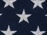An Exteme Close-up of the Stars on an American Flag
