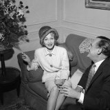 Marlene Dietrich with Rex Morth  November 1955