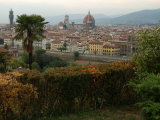Aerial View of Florence Italy