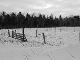 Snow Scene- Gimli  Manitoba
