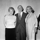 Marlene Dietrich with Matt Busby and Violet Carson