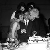 Gerry Marsden Celebrates His 21st Birthday at a Hall in Allerton  Liverpool 1963