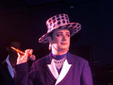 Boy George from Culture Club Singing at the Labour Conference Party  September 1999