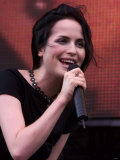 Singer Andrea Corr at the Party in the Park at Hyde Park for the Princes Trust  July 1999