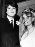 Ray Davis of the Kinks with His Bride Rasa  December 1964
