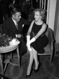 Marilyn Monroe with Laurence Olivier  July 1956