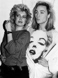 Kim Wilde with Marilyn  1984