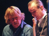 Francis Rossi and Rick Parfitt of Status Quo in the Clyde Auditorium  October 1999
