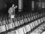 David Essex Checking out the Sound System in a Theatre at the Start of a 52 Date Tour  October 1976