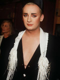 Boy George at a Charity Auction at Christies in Aid of the Aids Crisis Trust
