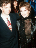 Liza Minnelli with Musician Neil Tennant at the Premiere of Batman