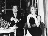 Laurence Olivier and Marilyn Monroe