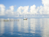 Boat by Pier  Caye Caulker  Belize