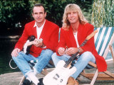 Status Quo Rock Band Members Rick Parfitt and Francis Rossi