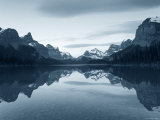 Lake Maligne  Jasper National Park  Alberta  Rockies  Canada