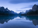 Lake Maligne  Jasper National Park  Alberta  Rockies  Canada