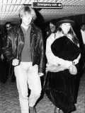 Jon Bon Jovi and His Wife Arrive at Heathrow Airport Fron New York
