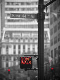 Street Sign  New York City  USA