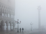 Piazza San Marco  Venice  Veneto  Italyfog