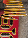 China  Macau  the a Ma Temple  Huge Hanging Incense Coils - Detail