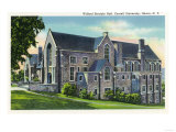 Ithaca  New York - Exterior View of the Willard Straight Hall  Cornell University