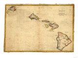Hawaii - Panoramic State Map