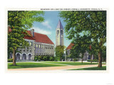 Ithaca  New York - Exterior View of Boardman Hall and the Library
