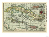 Cuba - Panoramic Map