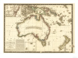 Australia - Panoramic Map