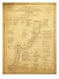 History of Exploration of the Grand Canyon - Panoramic Map